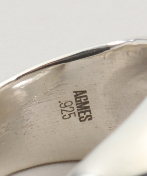 journal standard L'essage（ジャーナルスタンダードレサージュ）の「【AGMES/アグメス】SIENNA RING STERLING SILVER：リング（リング・レディース・シルバー・6）」の4枚目の写真