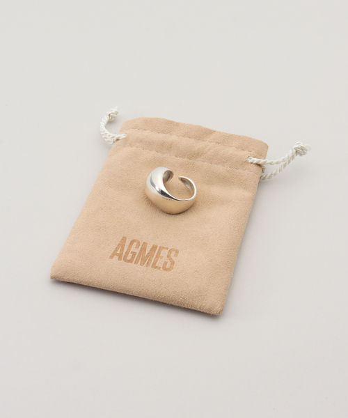 journal standard L'essage（ジャーナルスタンダードレサージュ）の「【AGMES/アグメス】SIENNA RING STERLING SILVER：リング（リング・レディース・シルバー・6）」の6枚目の写真
