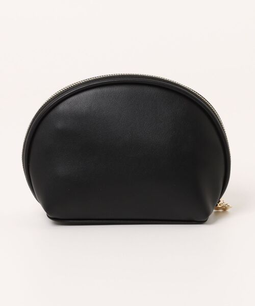 すぐ届く MARY QUANT* グリッターレトロロゴ ラウンドポーチL セール】グリッターレトロロゴ ラウンドポーチL(ポーチ)|MARY