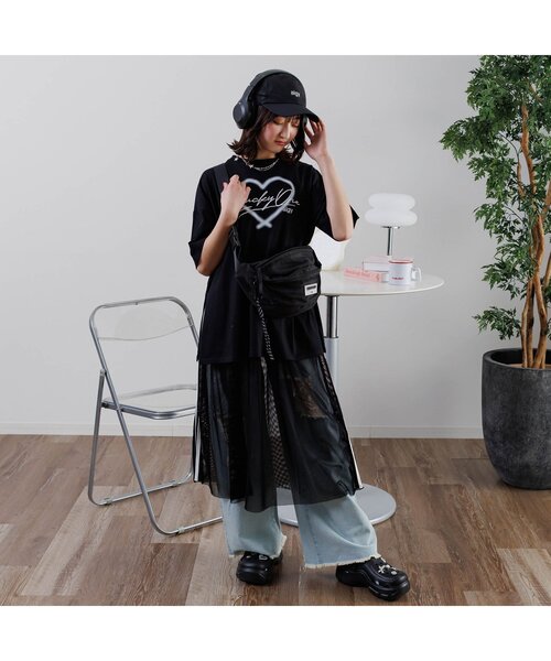 algy（アルジー）の「スターチェーンネックレス（ネックレス・キッズ・シルバー・FREE）」の2枚目の写真