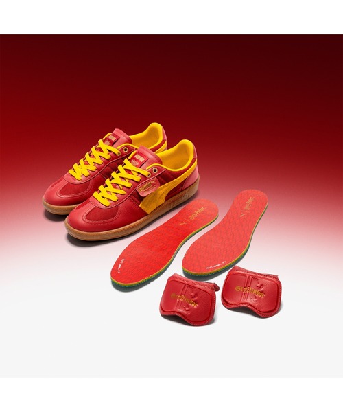 PUMA(プーマ)の「PUMA プーマ ユニセックス PUMA x ハリーポッター パレルモ スニーカー(スニーカー・メンズ・レッド系その他・28.5cm/27.5cm/26.5cm/25.5cm/24.5cm/23.5cm/22.5cm/28.0cm/27.0cm/26.0cm/25.0cm/24.0cm/23.0cm/30.0cm)」の3枚目の写真