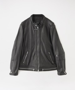 セール】《追加》ソフトラムレザーライダースブルゾン8（ライダース