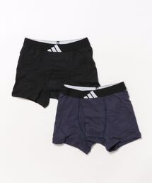 BABYDOLL（ベビードール）の「【綿100％】 adidas ボクサーパンツ 2枚セット 0740（ボクサーパンツ・キッズ）」