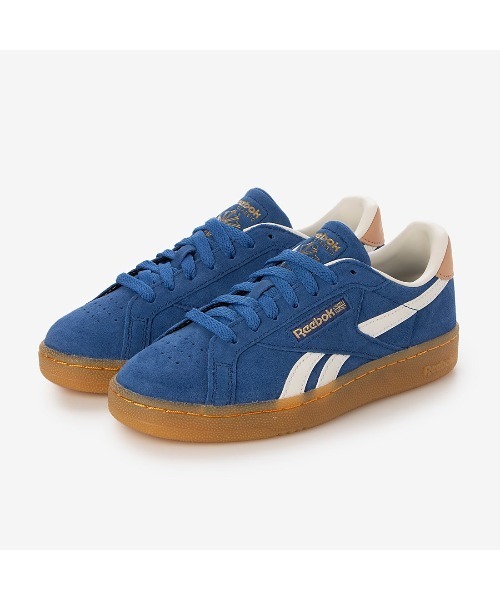Reebok(リーボック)の「クラブシー グラウンズ UK / CLUB C GROUNDS UK(スニーカー・メンズ・レッド/グリーン/ブルー・23.0cm/23.5cm/24.5cm/24.0cm/25.0cm/25.5cm/26.0cm/26.5cm/27.0cm/27.5cm/28.0cm/28.5cm/29.0cm/30.0cm/22.5cm)」の5枚目の写真