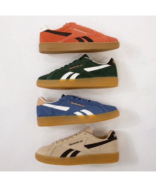 Reebok(リーボック)の「クラブシー グラウンズ UK / CLUB C GROUNDS UK(スニーカー・メンズ・レッド/グリーン/ブルー・23.0cm/23.5cm/24.5cm/24.0cm/25.0cm/25.5cm/26.0cm/26.5cm/27.0cm/27.5cm/28.0cm/28.5cm/29.0cm/30.0cm/22.5cm)」の21枚目の写真