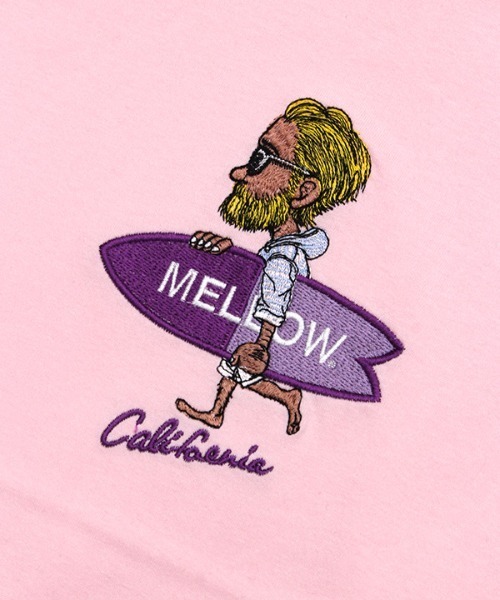 MELLOW（メロー）の「Mr.MARVIE SS TEE（Tシャツ/カットソー・メンズ・ブラック/ホワイト/グリーン/ピンク・M/L/XL）」の15枚目の写真