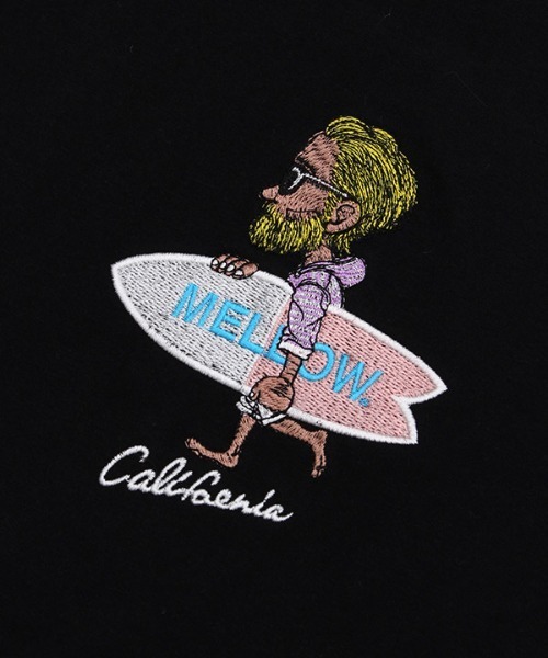 MELLOW（メロー）の「Mr.MARVIE SS TEE（Tシャツ/カットソー・メンズ・ブラック/ホワイト/グリーン/ピンク・M/L/XL）」の19枚目の写真
