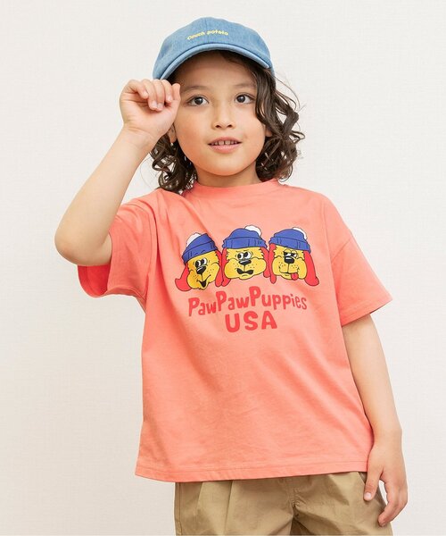 BREEZE(ブリーズ)の「【WEB限定/ジュニア対応】カラバリプリント半袖Tシャツ(Tシャツ/カットソー・キッズ・パープル/ブラウン/ブラック/アイボリー/ターコイズブルー/スカイブルー/ベージュ/レッド/ピンク/サックスブルー/オフホワイト/ネイビー/ベビーピンク/チャコール/グリーン/ミント/オレンジ/ブルー/イエロー・90/130/140/150/100/110/120)」の19枚目の写真