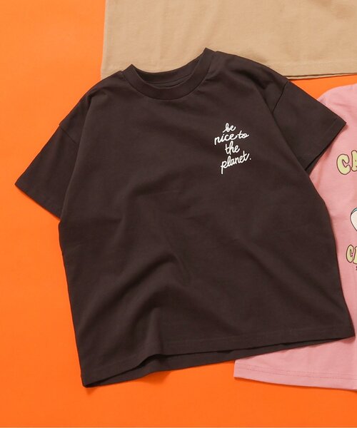 WEB限定/ジュニア対応】カラバリプリント半袖Tシャツ（Tシャツ  