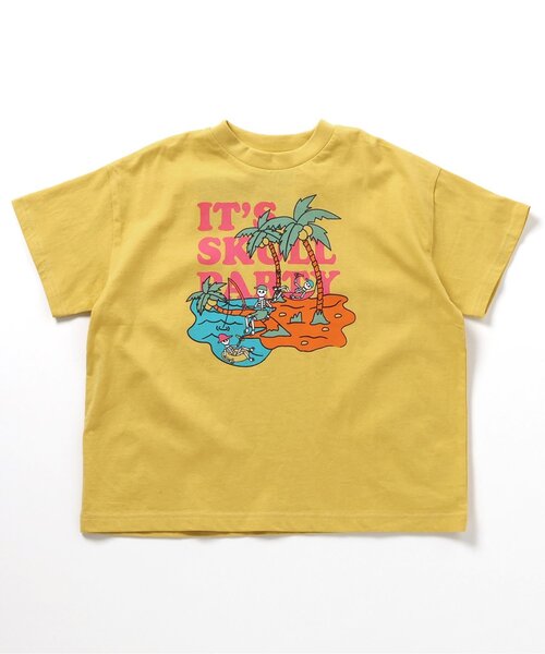 WEB限定/ジュニア対応】カラバリプリント半袖Tシャツ（Tシャツ