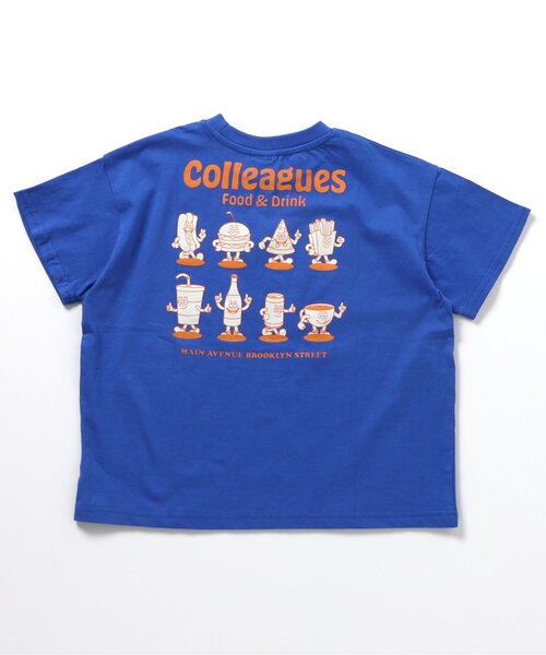 BREEZE(ブリーズ)の「【WEB限定/ジュニア対応】カラバリプリント半袖Tシャツ(Tシャツ/カットソー・キッズ・パープル/ブラウン/ブラック/アイボリー/ターコイズブルー/スカイブルー/ベージュ/レッド/ピンク/サックスブルー/オフホワイト/ネイビー/ベビーピンク/チャコール/グリーン/ミント/オレンジ/ブルー/イエロー・90/130/140/150/100/110/120)」の14枚目の写真