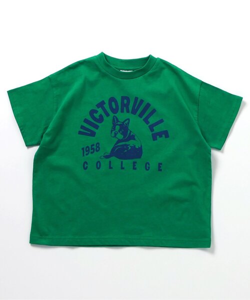 BREEZE(ブリーズ)の「【WEB限定/ジュニア対応】カラバリプリント半袖Tシャツ(Tシャツ/カットソー・キッズ・パープル/ブラウン/ブラック/アイボリー/ターコイズブルー/スカイブルー/ベージュ/レッド/ピンク/サックスブルー/オフホワイト/ネイビー/ベビーピンク/チャコール/グリーン/ミント/オレンジ/ブルー/イエロー・90/130/140/150/100/110/120)」の8枚目の写真