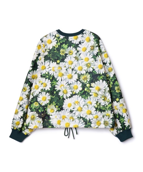 NON TOKYO（ノントーキョー）の「PRINT FLEECE PULLOVER TOP（スウェット・レディース・ピンク/ホワイト×グリーン/ホワイト×ブルー・FREE）」の14枚目の写真