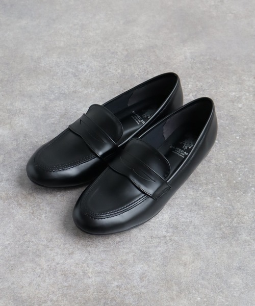 U.S. POLO ASSN.(ユーエスポロアッスン)の「【U.S. POLO ASSN./ユーエスポロアッスン】クラシックフラットローファー(ローファー・レディース・ブラック/ブラック×ホワイト/ダークブラウン・S/M/L)」の10枚目の写真