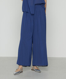 K.T KIYOKO TAKASE | シフォン×シャンブレーカッセン リバーシブルパンツ(その他パンツ)