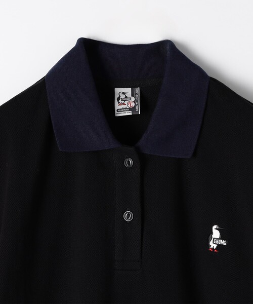 ブッチャーズ　ポロワンピース ブラックS/M セール】限定展開 CHUMS/チャムス Booby Polo Dress/ブービー