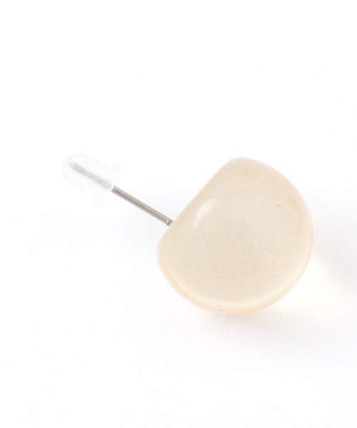 niko and...(ニコアンド)の「カラークリアピアス(ピアス(両耳用)・レディース・パープル/イエロー/グリーン・0)」の5枚目の写真