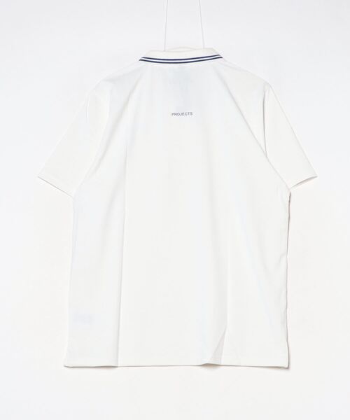 Rivvia PROJECTS(リヴィアプロジェクツ)の「【Rivvia PROJECTS】RPL SS POLO(ポロシャツ・メンズ・ホワイト/ブラック・LARGE/MEDIUM)」の3枚目の写真