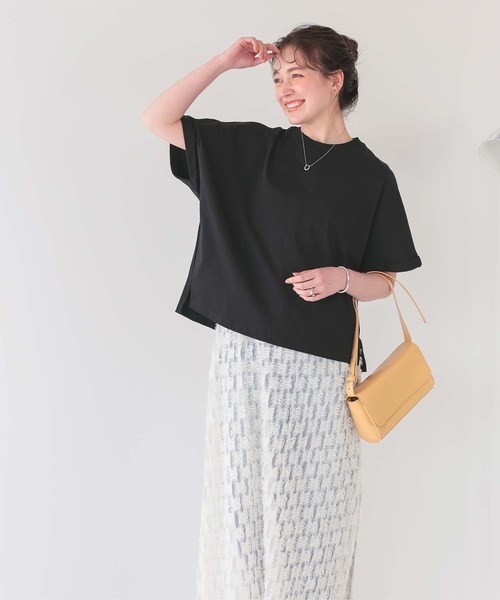 titivate（ティティベイト）の「着心地らくちんカットソーセットアップ（セットアップ・レディース・ライトグリーン/ライトベージュ/チャコール/ネイビー/ブラック・S/M/L/MT/SP）」の20枚目の写真