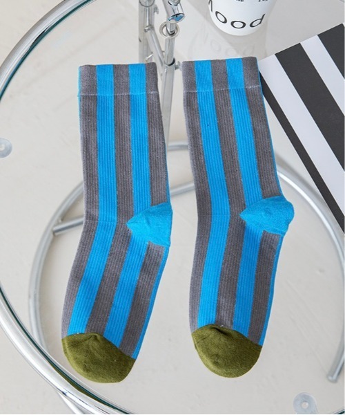 Burner（バーナー）の「【OKUOKU　0909】マルチカラー アソート　ソックス oku-socks-g1-5（ソックス/靴下・レディース・ブラック/ホワイト/ベージュ/オレンジ/ホワイト系その他2/ホワイト系その他3/ホワイト系その他4/ホワイト系その他5/ピンク系その他3/ピンク系その他4/レッド系その他3/グリーン系その他2/ブルー系その他2/ブラック系その他5/ブラウン系その他4/ライトグリーン/ブルー/パープル系その他2/パープル系その他3/ブルー系その他3/グリーン・FREE）」の14枚目の写真