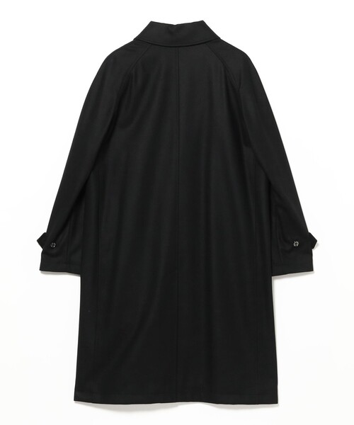 Mackintosh（マッキントッシュ）の「【別注】MACKINTOSH / BALFIELD ライトメルトン ラグランスリーブ バルカラーコート（その他アウター・メンズ・ブラック・38/36/34/40）」の7枚目の写真