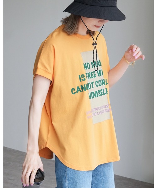 tシャツ 「接触冷感」ラウンドヘムTシャツ レディース セール】KOKAGE ラウンドヘム Tシャツ -接触冷感・UVカット-（T
