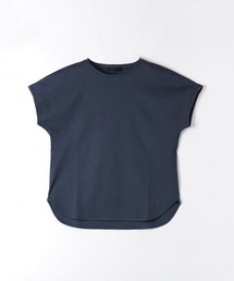 【WEB限定】【3サイズ】スムースコットンラウンドヘムカットソー≪洗える/接触冷感≫