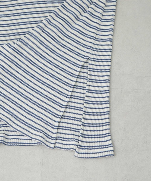 RITA ROW(リタロウ)の「RITA ROW/DURAZNO SKIRT(スカート・レディース・ブルー・M)」の4枚目の写真