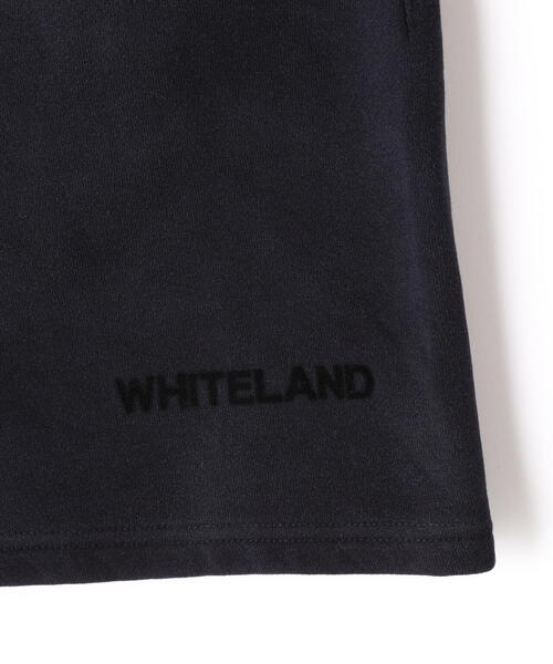 WHITELAND(ホワイトランド)の「WHITELAND/ホワイトランド/SWEAT SHORT PANTS(スウェットパンツ・メンズ・ネイビー・F)」の7枚目の写真