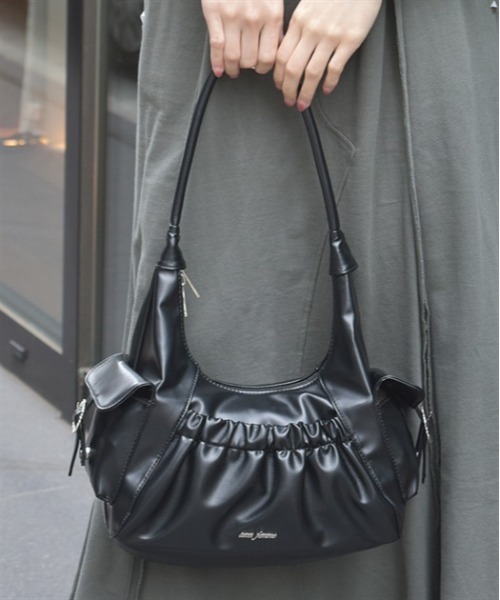 axes femme（アクシーズファム）の「サイドポケットギャザー