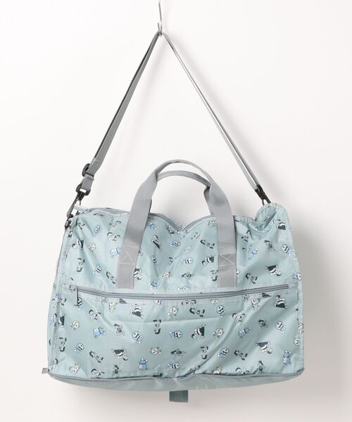 SAC'S BARJean（サックスバージーン）の「【DORAEMON/ドラえもん】 折りたたみボストンバッグ（ボストンバッグ・メンズ・グレイッシュベージュ/ミント・FREE）」の2枚目の写真