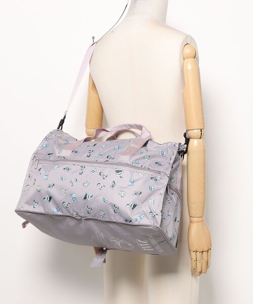 SAC'S BARJean（サックスバージーン）の「【DORAEMON/ドラえもん】 折りたたみボストンバッグ（ボストンバッグ・メンズ・グレイッシュベージュ/ミント・FREE）」の3枚目の写真