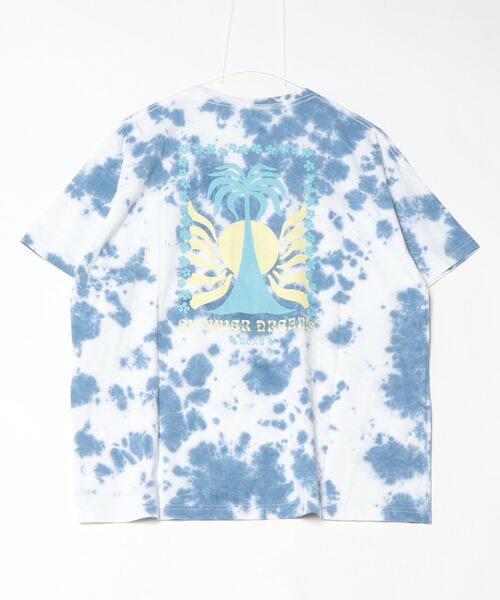 ROXY（ロキシー）の「ロキシー ROXY SUMMER DREAMS（Tシャツ/カットソー・レディース・ブルー/ライトグリーン/オレンジ・S/M/L）」の4枚目の写真