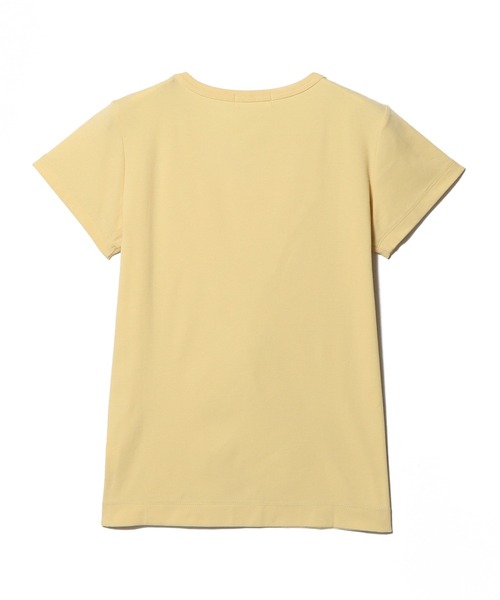 ESTNATION（エストネーション）の「ESTNATION / コンパクト フライス Tシャツ（Tシャツ/カットソー・レディース・ホワイト/ブラック/ブラウン/イエロー・FREE）」の9枚目の写真