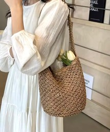 ammy. | 【 ammy. / エイミードット 】 バケツ型 ワンハンドル ペーパー ショルダーバッグ(ショルダーバッグ)