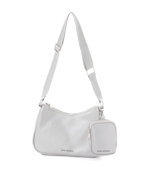 repipi armario(レピピ アルマリオ)の「【2WAY】ポーチツキショルダーバッグ(ショルダーバッグ・キッズ・アイボリー/シルバー/ブラック/ブルー・FREE)」の16枚目の写真