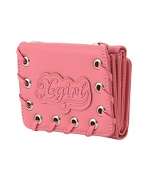 X-girl(GbNXK[)FAUX LEATHER PATCH WALLET(z)