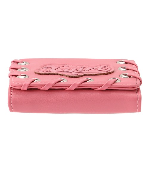 FAUX LEATHER PATCH WALLET（財布）｜X-girl（エックスガール