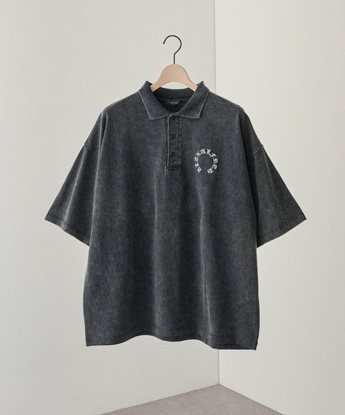 【美品】goa ゴア フェザープリント Tシャツ 半袖 ヴィンテージ セール】ヴィンテージロゴ消し半袖メタリック箔プリントTシャツ