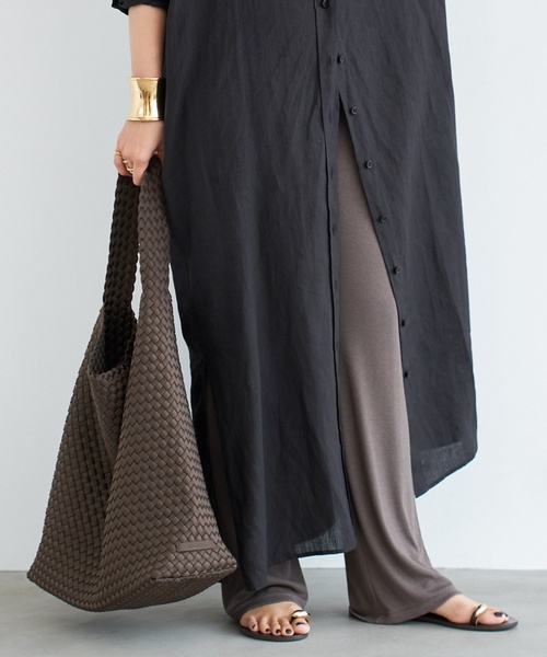 きしべです。Deuxieme Classe Rayon リブパンツ Rayon リブパンツ（その他パンツ）｜Deuxieme Classe