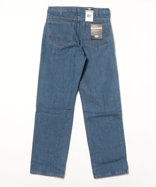 Dickies(ディッキーズ)の「Dickies/ディッキーズ REGULAR STRAIGHT FIT 5-POCKET DENIM JEANS デニムパンツ(デニムパンツ・メンズ・ライトブルー・32/30/34)」の19枚目の写真