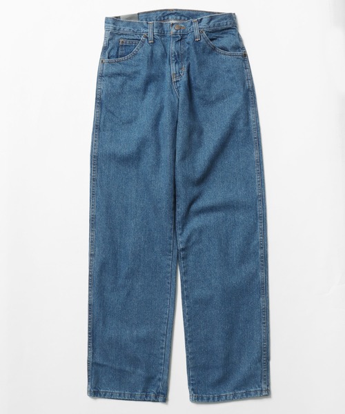 Dickies(ディッキーズ)の「Dickies/ディッキーズ REGULAR STRAIGHT FIT 5-POCKET DENIM JEANS デニムパンツ(デニムパンツ・メンズ・ライトブルー・32/30/34)」の2枚目の写真