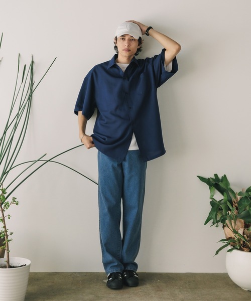 Dickies(ディッキーズ)の「Dickies/ディッキーズ REGULAR STRAIGHT FIT 5-POCKET DENIM JEANS デニムパンツ(デニムパンツ・メンズ・ライトブルー・32/30/34)」の5枚目の写真
