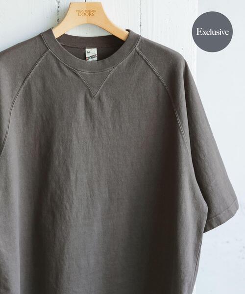 SCREEN STARS（スクリーンスターズ）の「『別注』SCREEN STARS×DOORS　スウェット ショートスリーブ Tシャツ（Tシャツ/カットソー・メンズ・ブラウン/ベージュ/ブラック・LARGE/MEDIUM）」の3枚目の写真