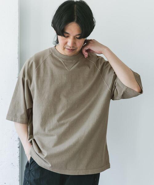 SCREEN STARS（スクリーンスターズ）の「『別注』SCREEN STARS×DOORS　スウェット ショートスリーブ Tシャツ（Tシャツ/カットソー・メンズ・ブラウン/ベージュ/ブラック・LARGE/MEDIUM）」の4枚目の写真