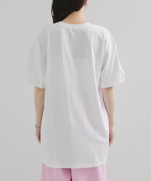 FRUIT OF THE LOOM(フルーツオブザルーム)の「【FRUIT OF THE LOOM×LE CERCLE】別注/ロゴTシャツ(Tシャツ/カットソー・レディース・グレー系その他/ブラック系その他/ホワイト系その他・FREE)」の13枚目の写真