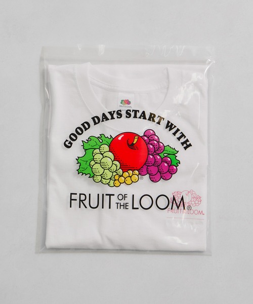 FRUIT OF THE LOOM×LE CERCLE】別注/ロゴTシャツ（Tシャツ/カットソー