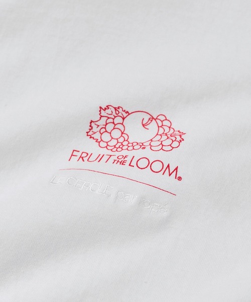 FRUIT OF THE LOOM(フルーツオブザルーム)の「【FRUIT OF THE LOOM×LE CERCLE】別注/ロゴTシャツ(Tシャツ/カットソー・レディース・グレー系その他/ブラック系その他/ホワイト系その他・FREE)」の19枚目の写真