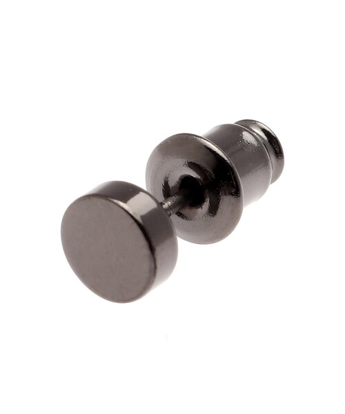 tk.TAKEO KIKUCHI（ティーケータケオキクチ）の「ドットピアス【片耳用】（ピアス（両耳用）・メンズ・ブラック/シルバー・00）」の6枚目の写真