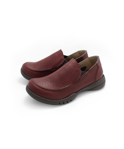 Re:getA(リゲッタ)の「Re:getA -リゲッタ ドライビングローファー(スリッポン・レディース・レッド系その他/ブラウン/チャコール/オリーブ/ブラック・24-24.5cm/23-23.5cm)」の1枚目の写真